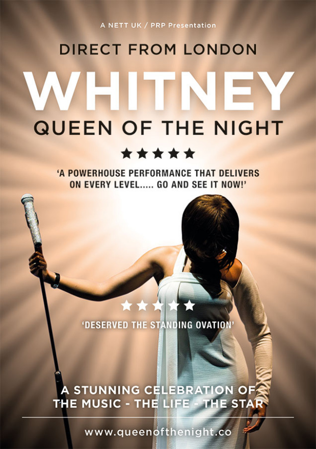 Theatre poster design Whitney